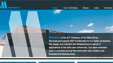 Manasco: Drupal 7 bedrijf website.